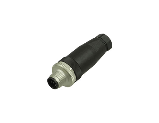 M12 4Pin 連接器、公頭